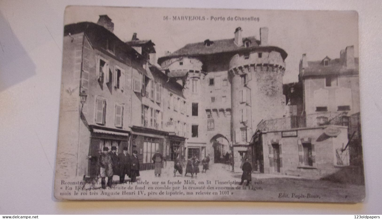 48 MARVEJOLS PORTE DE CHANELLES - Marvejols