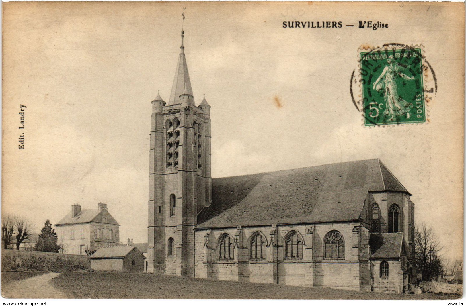 CPA Survilliers L'Eglise FRANCE (1330636) - Survilliers