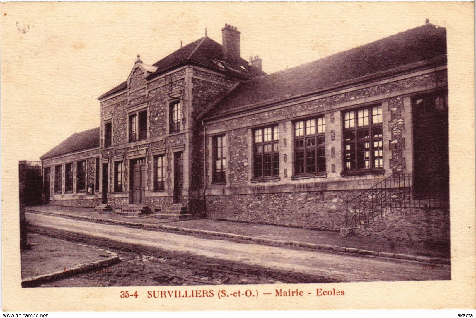 CPA Survilliers Mairie, Ecoles FRANCE (1330635) - Survilliers