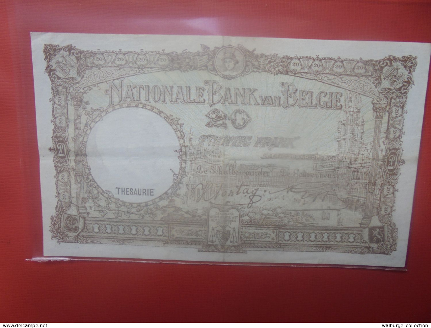 BELGIQUE 20 Francs 1941 Circuler (B.18) - 20 Francos