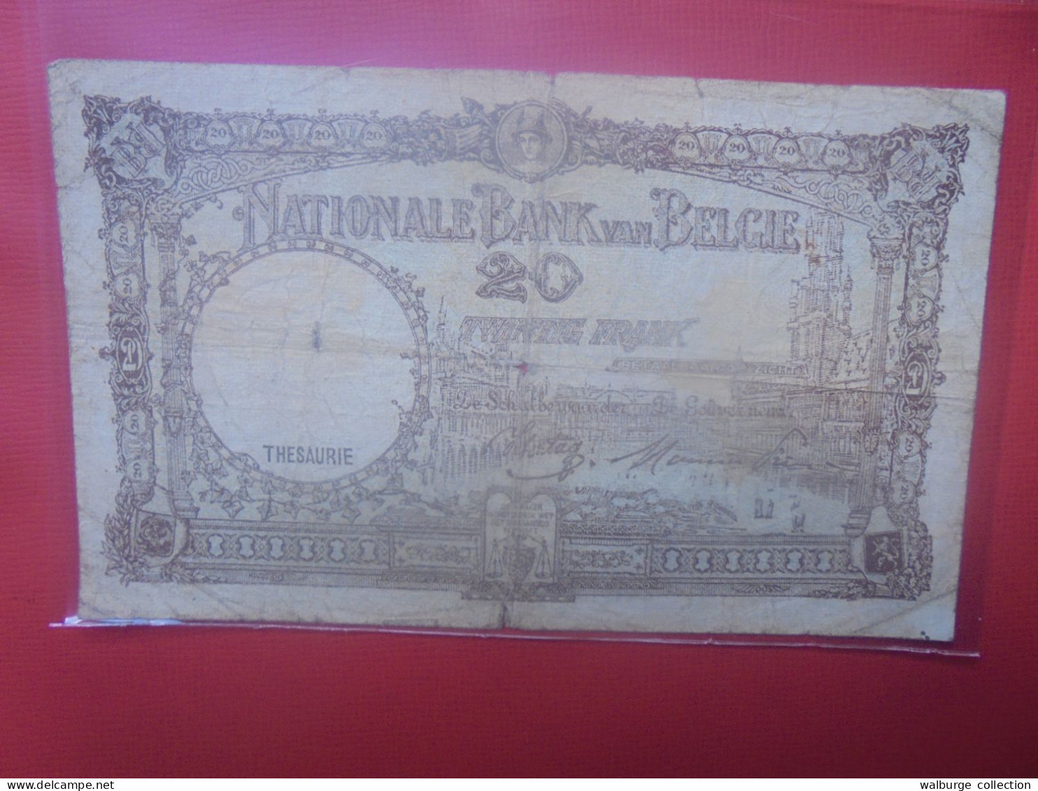 BELGIQUE 20 Francs 1945 Circuler (B.18) - 20 Franchi