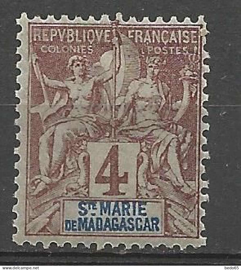 Sainte-Marie De MADAGASCAR N° 3 NEUF*  CHARNIERE  / Hinge  / MH - Unused Stamps