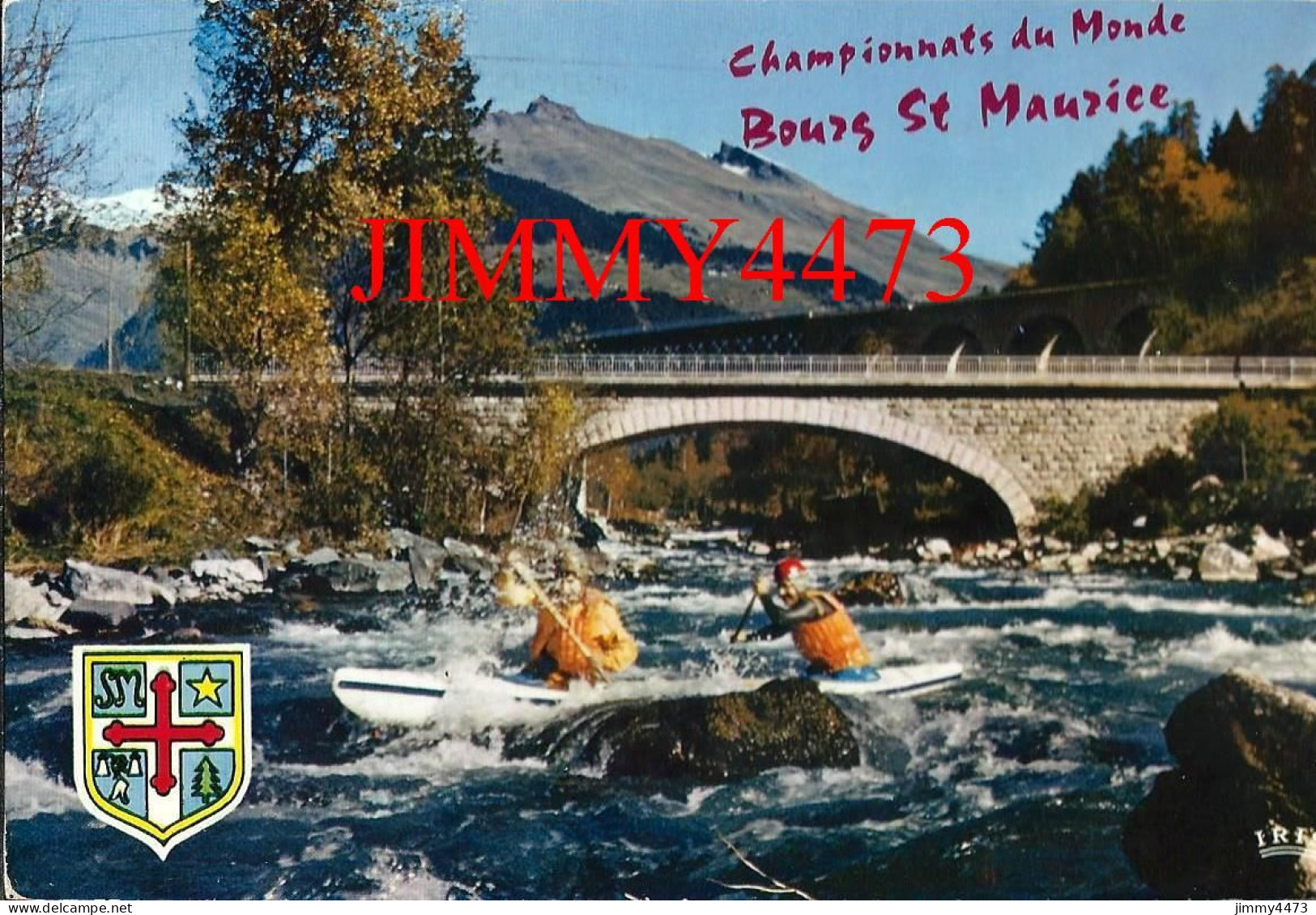 CPM - BOURG-ST-MAURICE - Championnat Du Monde De Canoë Kayak 1968 Sur L'Isère - Edit. C.A.P. - - Roeisport