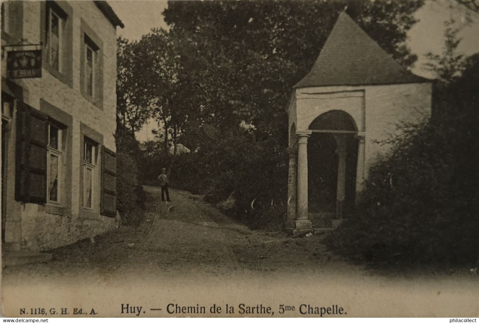 Huy // Chemin De La Sarte - 5me Chapelle 19?? - Huy