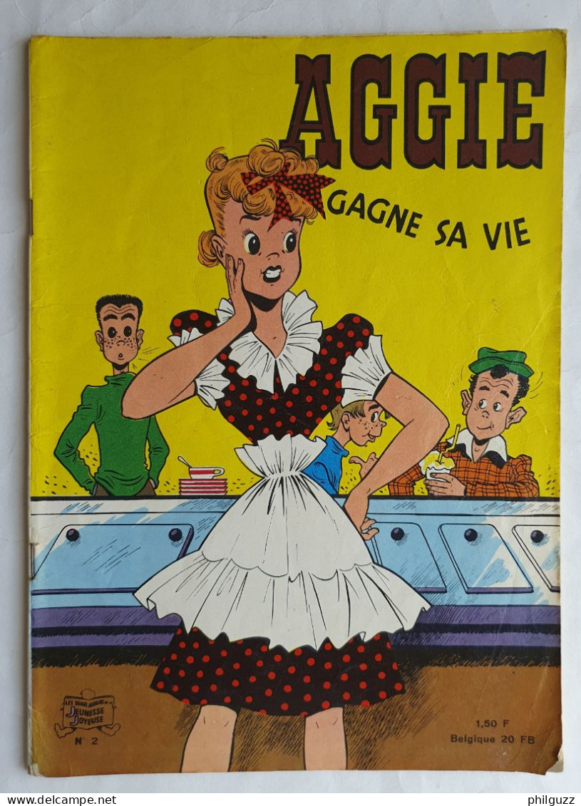 BD AGGIE 2 - GAGNE SA VIE -  RASMUSSON EDITION SPE JEUNESSE JOYEUSE 4T1968 - Aggie