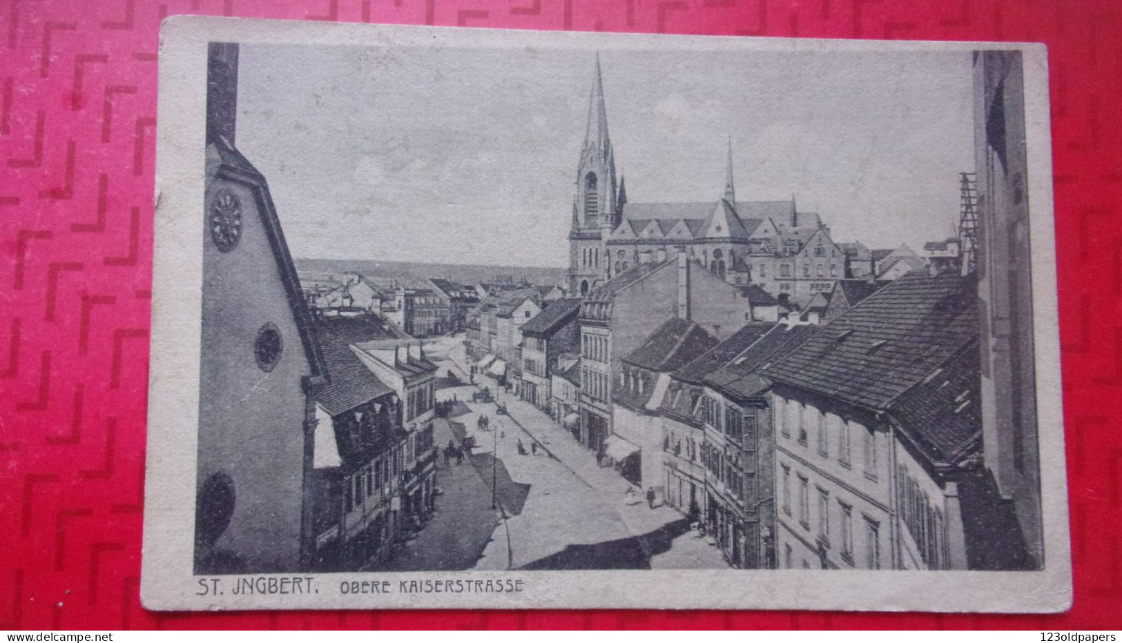 ST JNGBERT OBERE KAISERSTRASSE  1914 - Sonstige & Ohne Zuordnung
