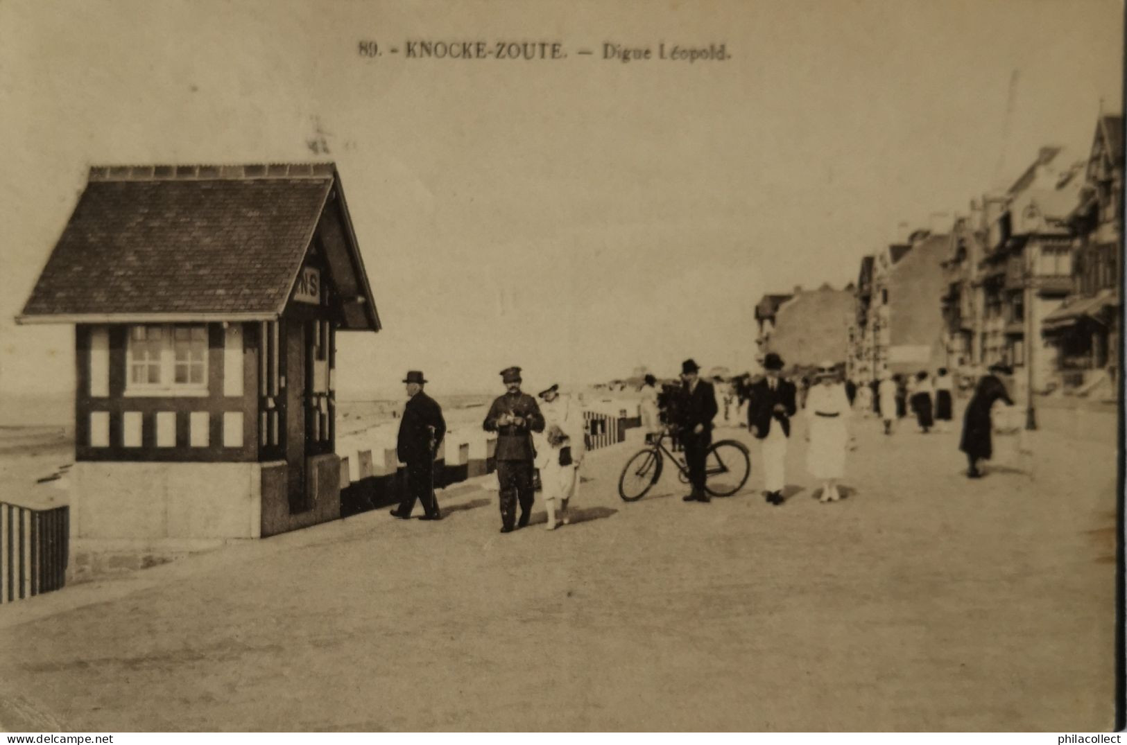 Knocke Zoute // Digue Leopold 1924 - Knokke