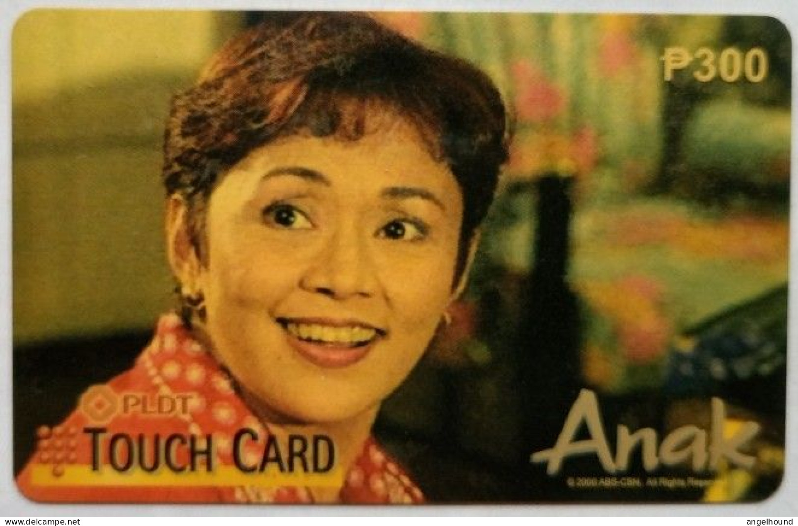 Philippines P300 PLDT Touchcard  " ANAK  Movie  " - Filipinas