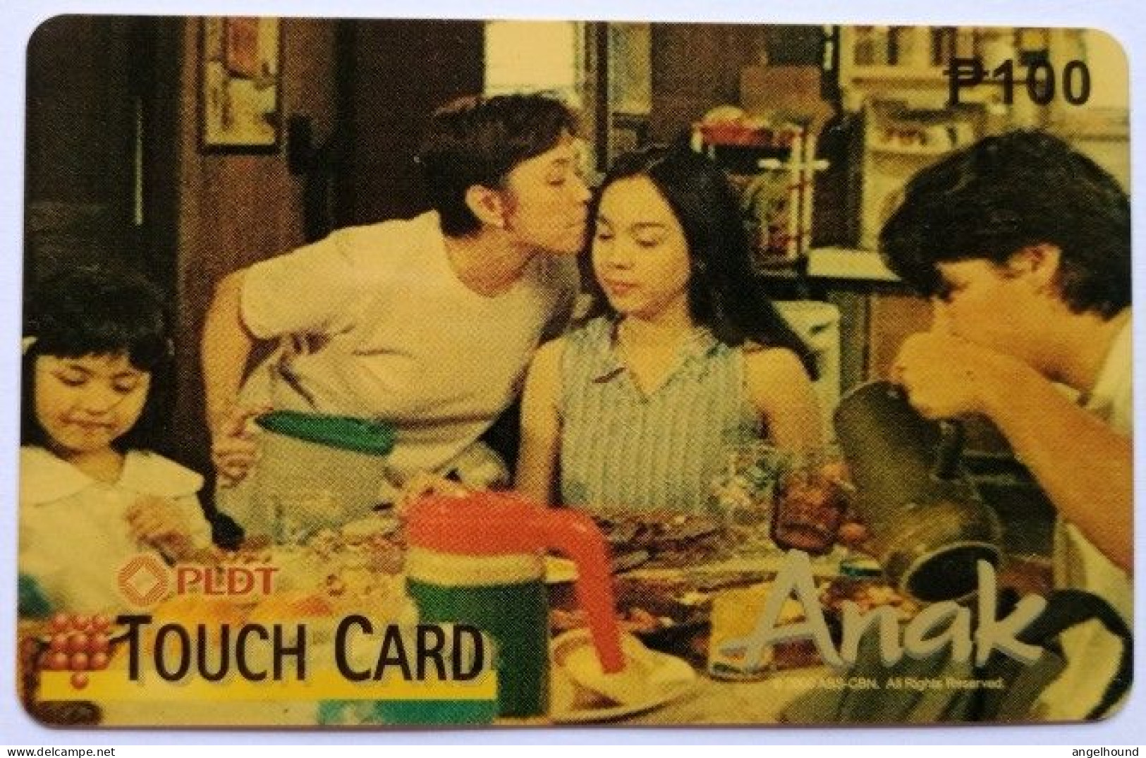 Philippines P100 PLDT Touchcard  MINT " ANAK Movie " - Philippines