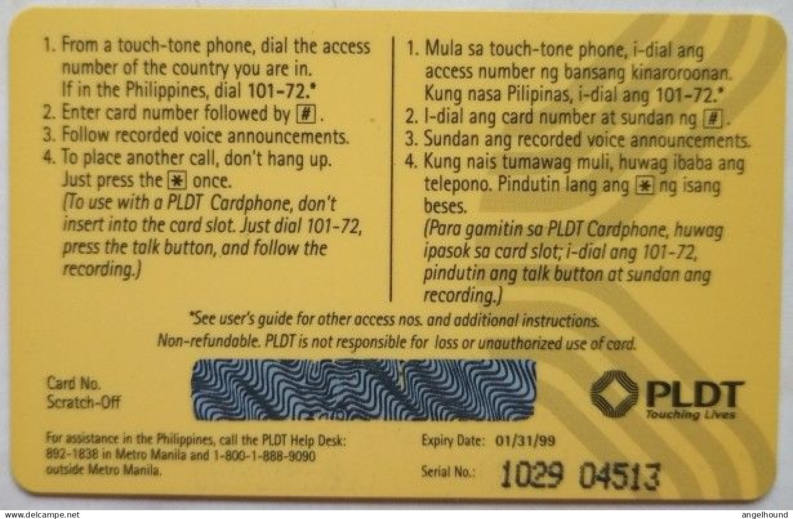 Philippines P50 PLDT Touchcard  MINT "  Children " - Philippinen