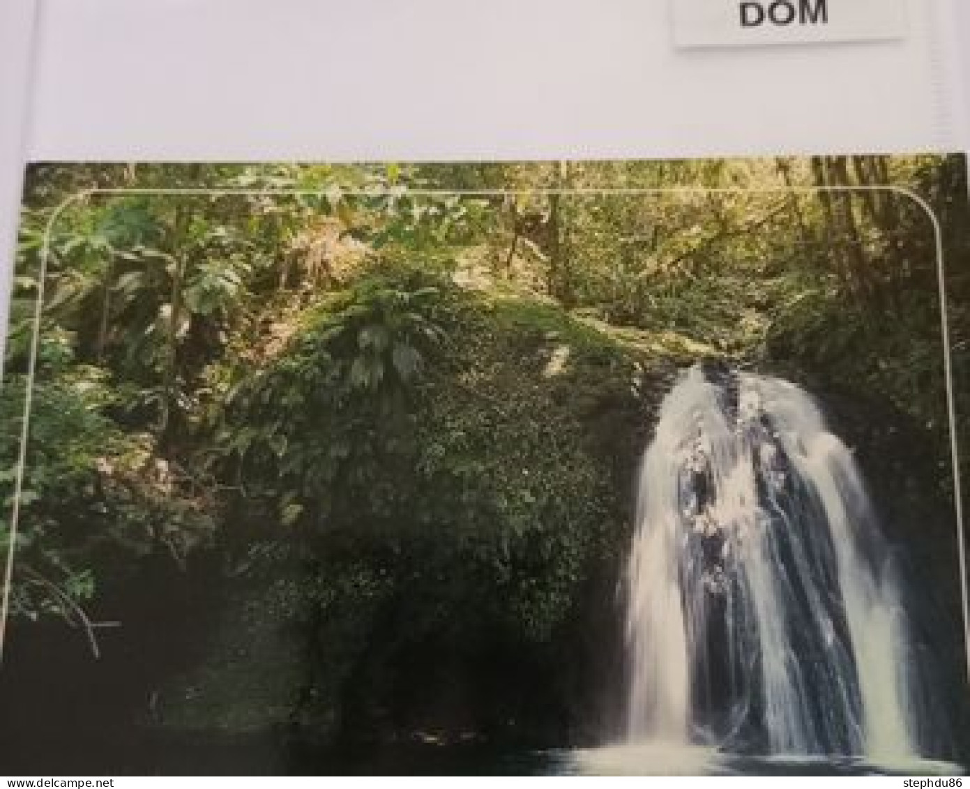 DOM * Carte Postale GUADELOUPE Cascade Aux écrevisses Livraison Offerte - Autres & Non Classés