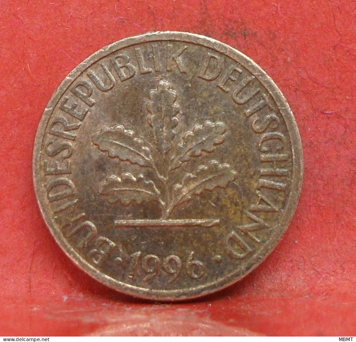 1 Pfennig 1996 F - TTB - Pièce Monnaie Allemagne - Article N°1282 - 1 Pfennig