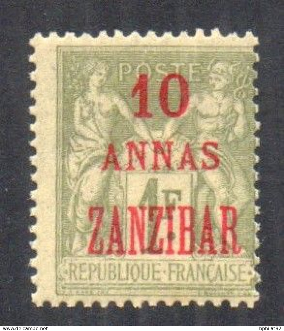 !!! PRIX FIXE : ZANZIBAR N°29 NEUF CHARNIERE PROPRE - Unused Stamps