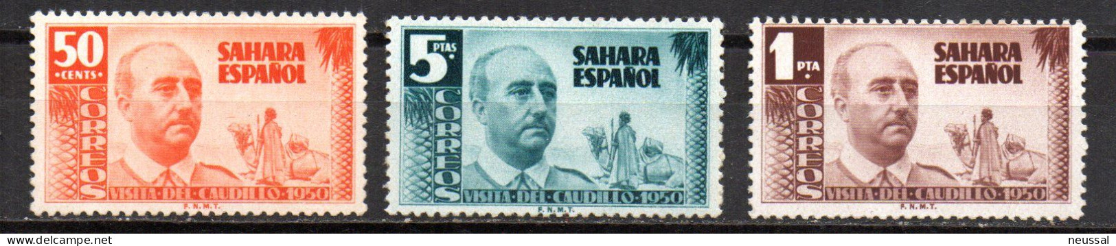 Serie  Nº 88/90  Sahara-. - Sahara Español