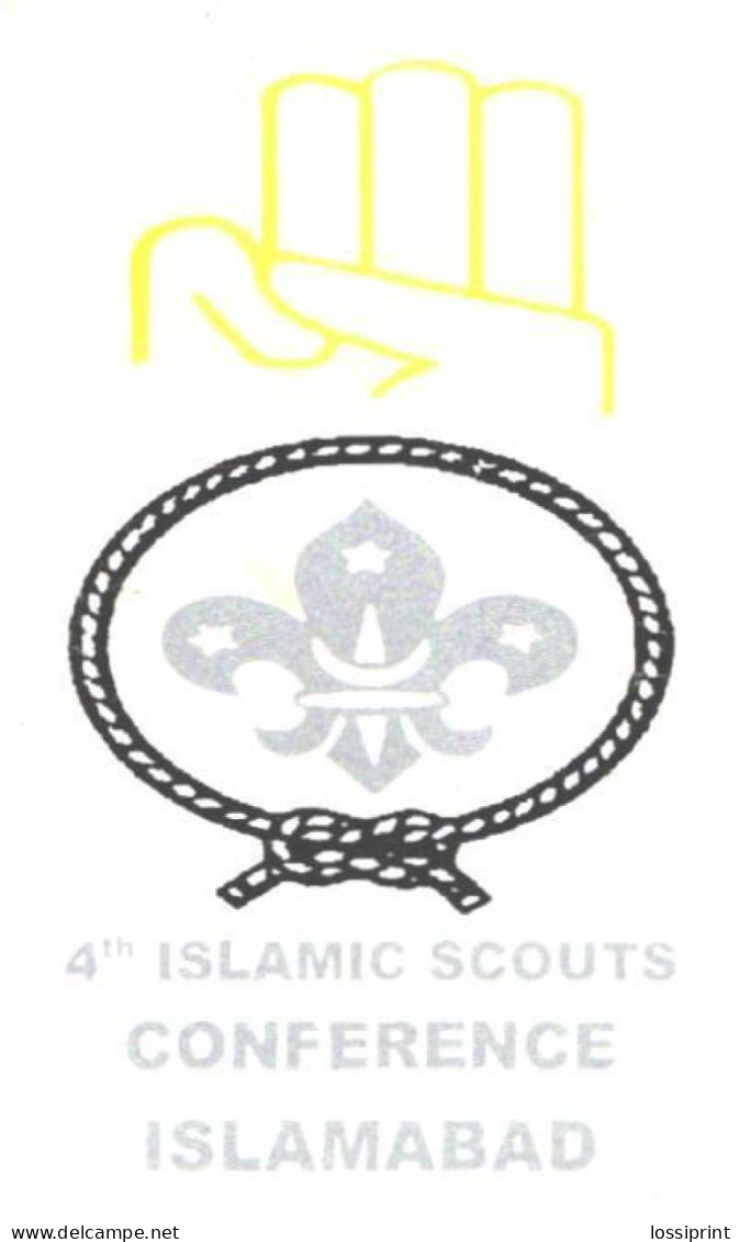 Pakistan:Used Phonecard, TeleCard, 30 Units, 4th Islamic Scouts Conference, Islamabad - Pakistán