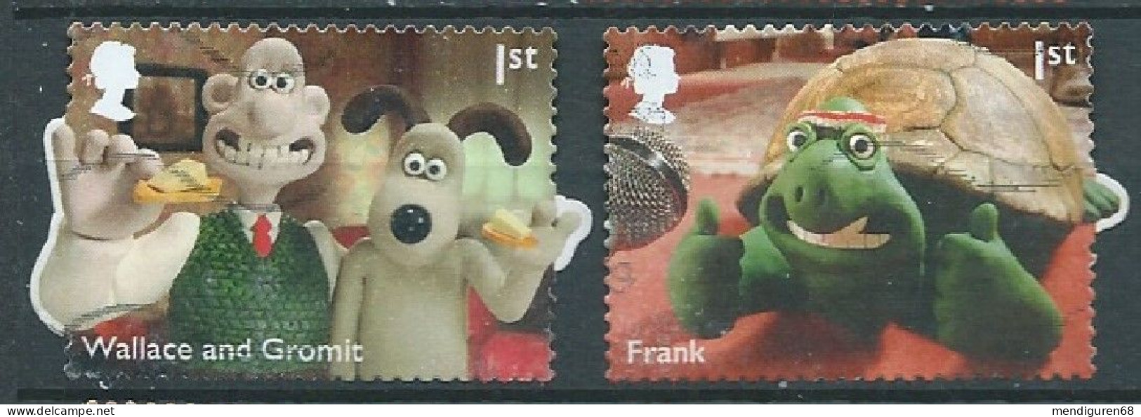 GROSSBRITANNIEN GRANDE BRETAGNE GB 2022 AARDMAN CLASSICS SET 2V USED SG 4725-6 MI 5058-9 YT 5449-50 SN 4286-7 - Gebruikt