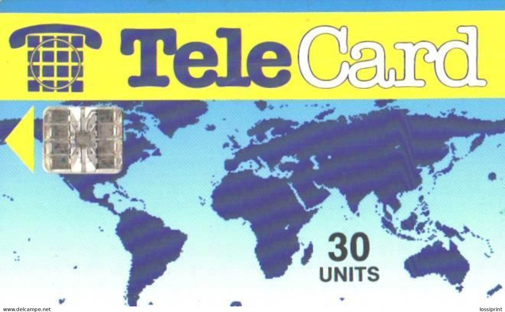 Pakistan:Used Phonecard, TeleCard, 30 Units, Sprite Advertising - Pakistan
