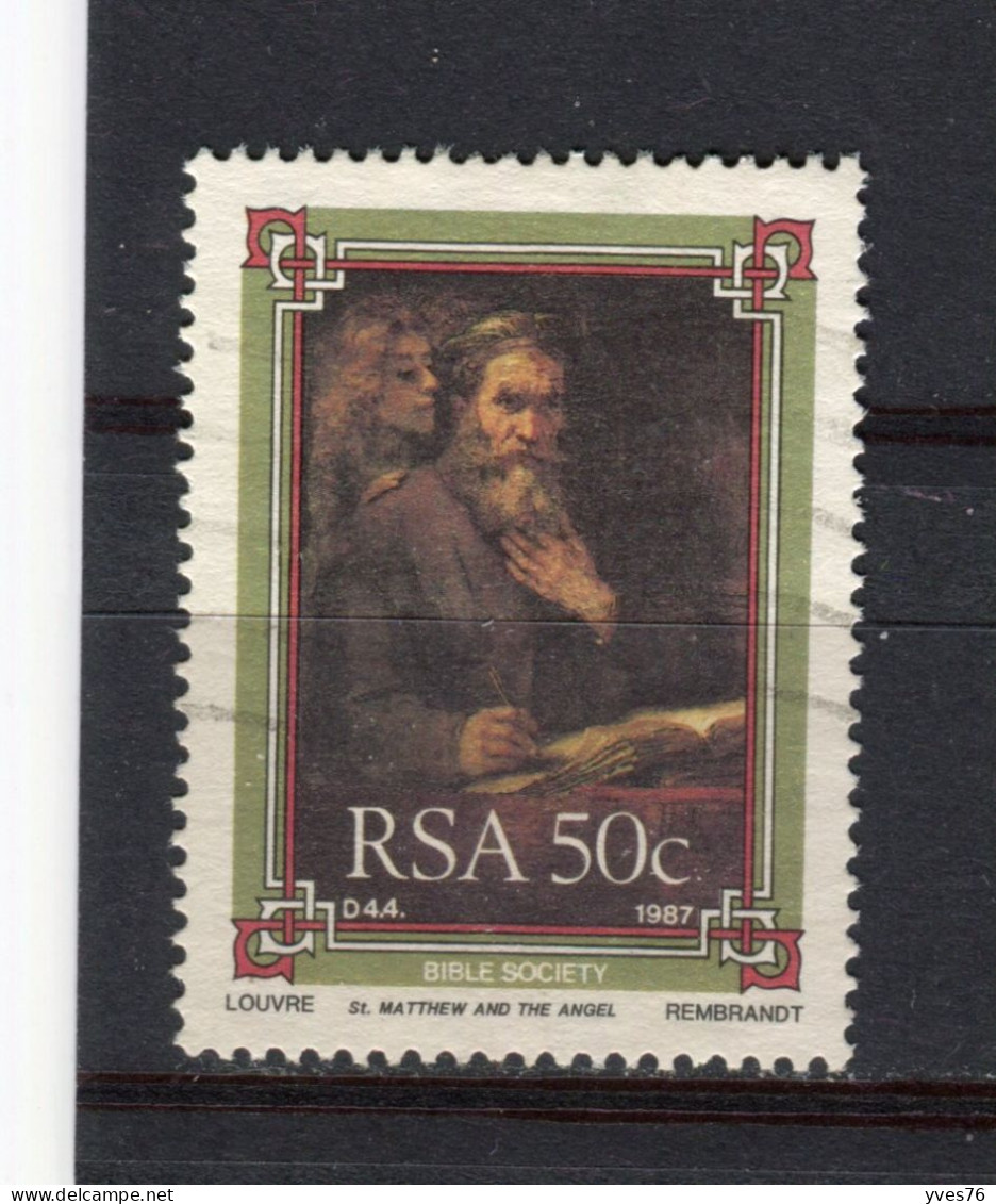 AFRIQUE DU SUD - Y&T N° 633° - Art - Rembrandt - Used Stamps