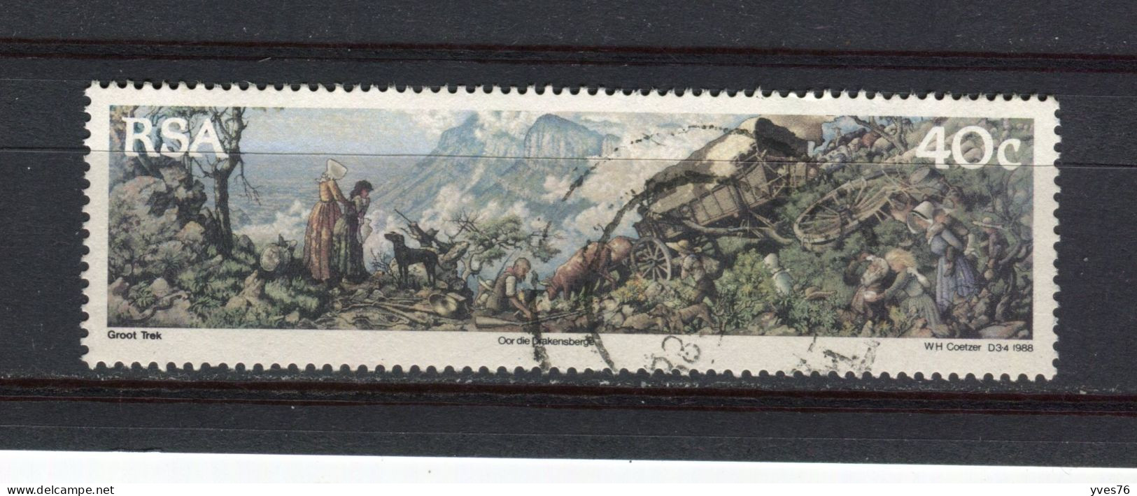 AFRIQUE DU SUD - Y&T N° 681° - Grand Treck - Used Stamps