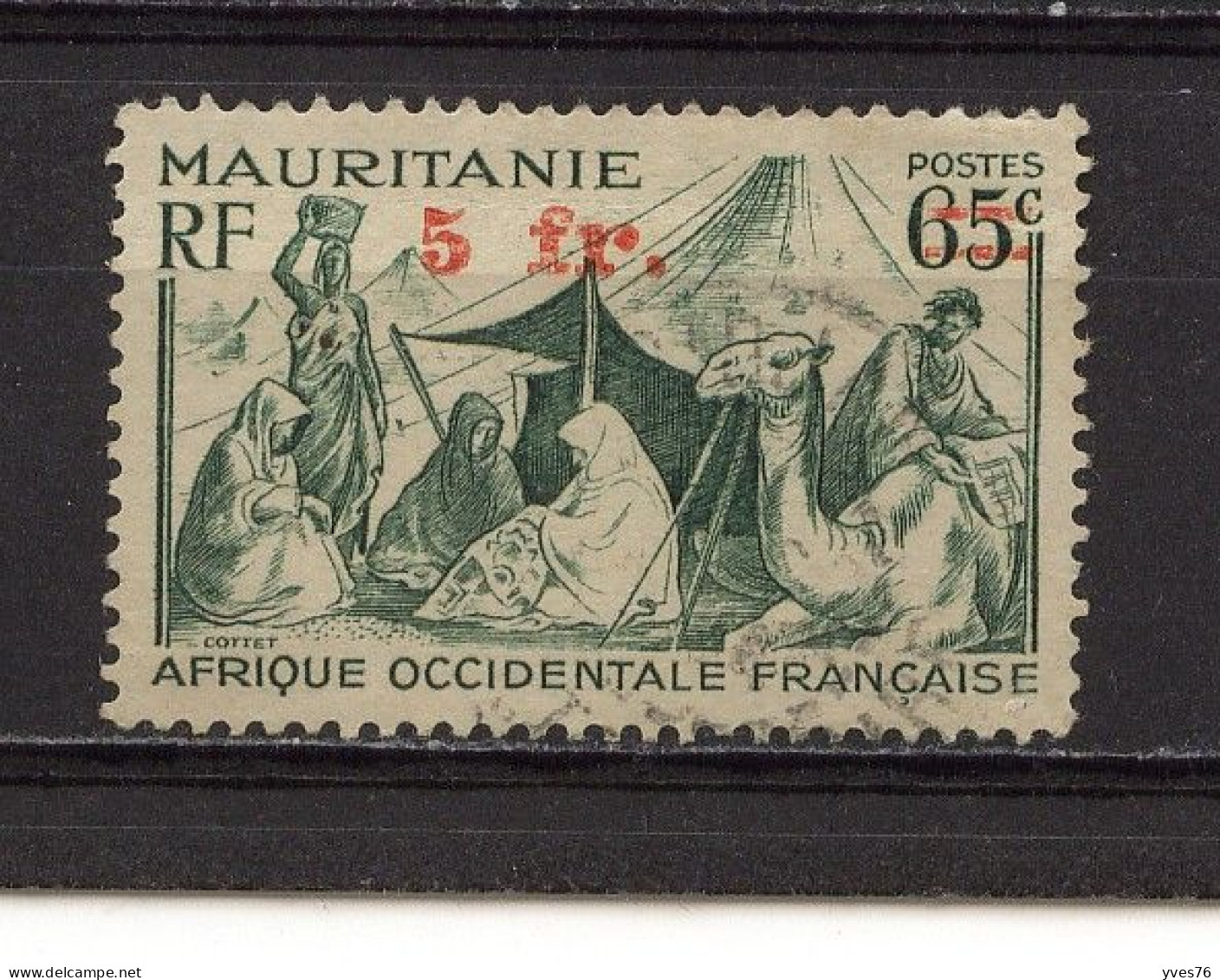 MAURITANIE - Y&T N° 135° - Nomades - Gebraucht