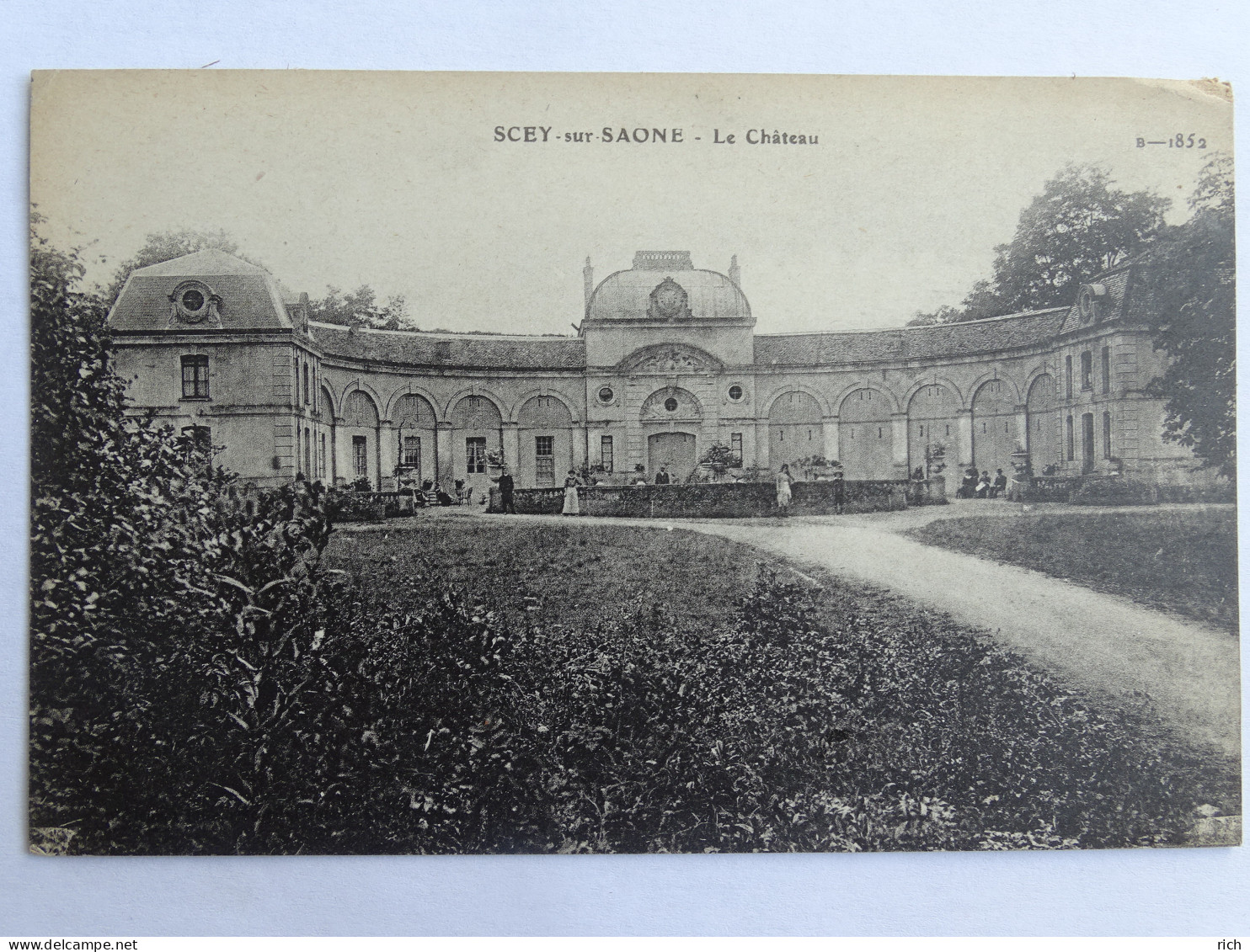 CPA 70 Haute Saône - SCEY Sur Saone - Le Château - Scey-sur-Saône-et-Saint-Albin