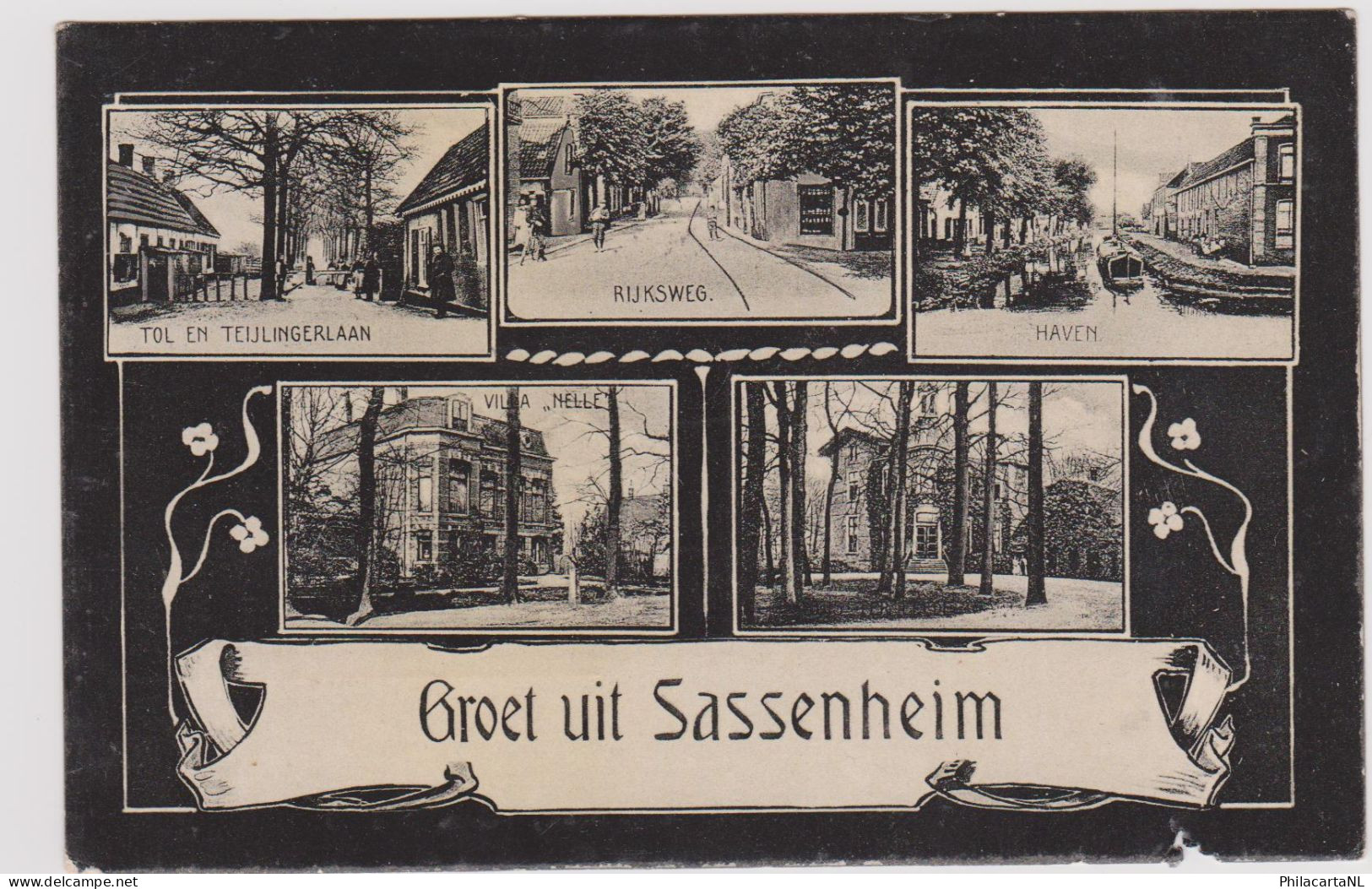 Sassenheim - Tol En Teijlingerlaan/Rijksweg/Haven/Villa Nelle - Slechte Kwaliteit - Sassenheim