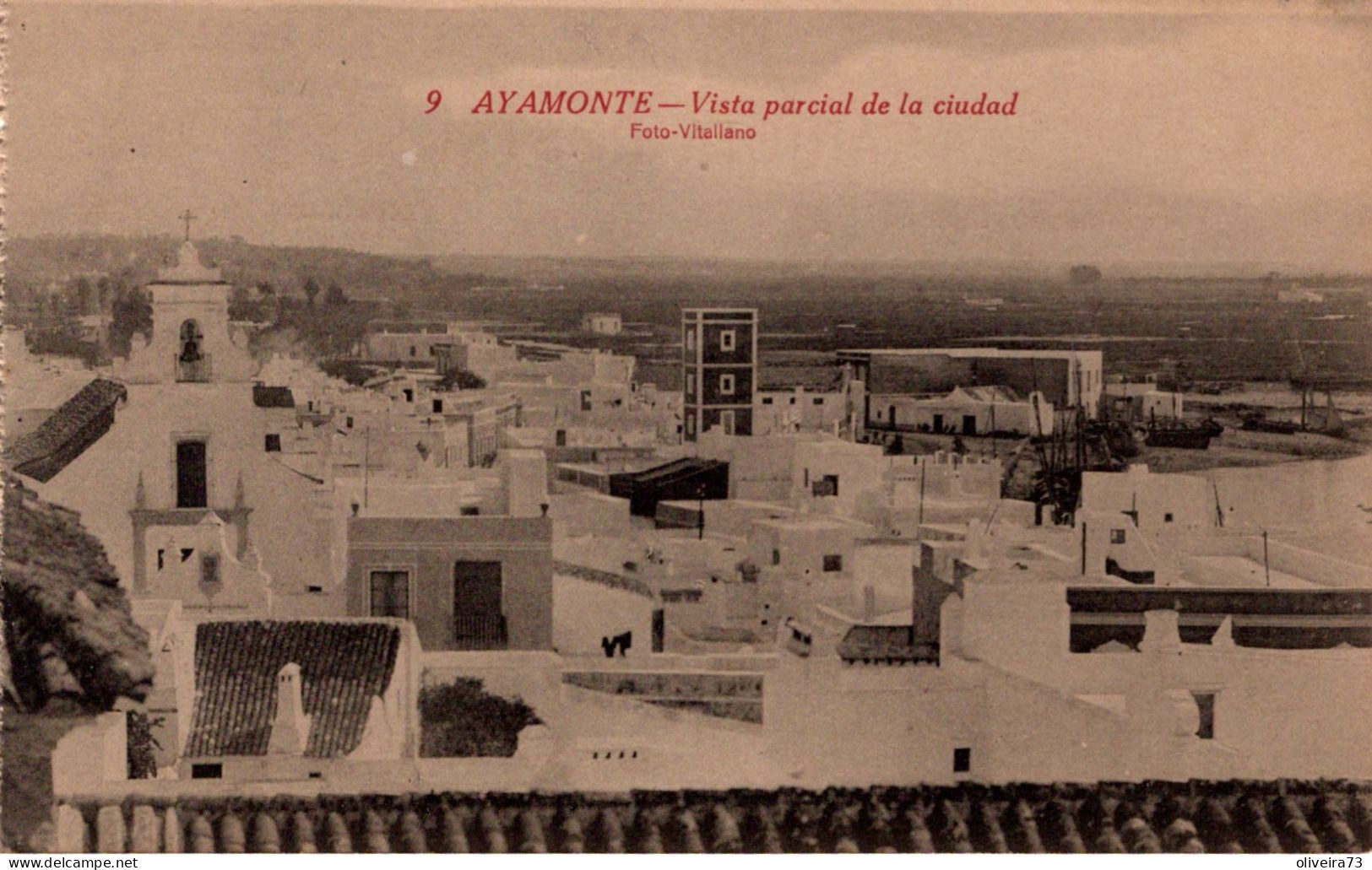 AYAMONTE - Vista Parcial De La Ciudad - Huelva