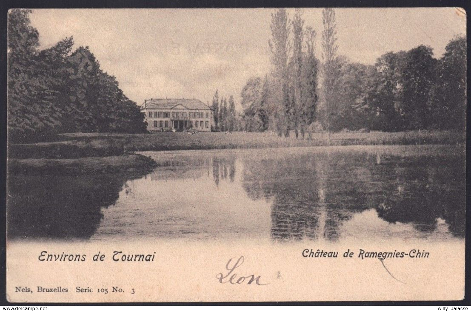+++ CPA - Environs De Tournai - Château De RAMEGNIES CHIN   // - Tournai