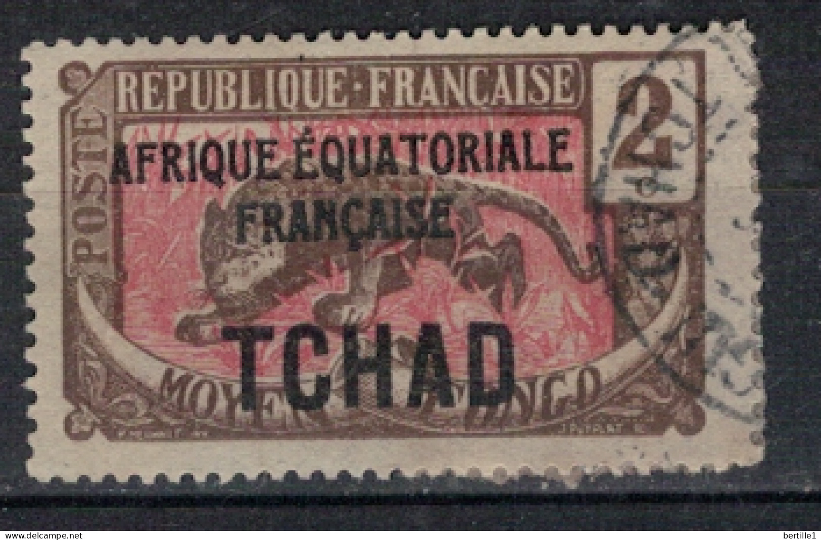 TCHAD              N°  YVERT   2 OBLITERE    ( OB 11/ 25 ) - Used Stamps