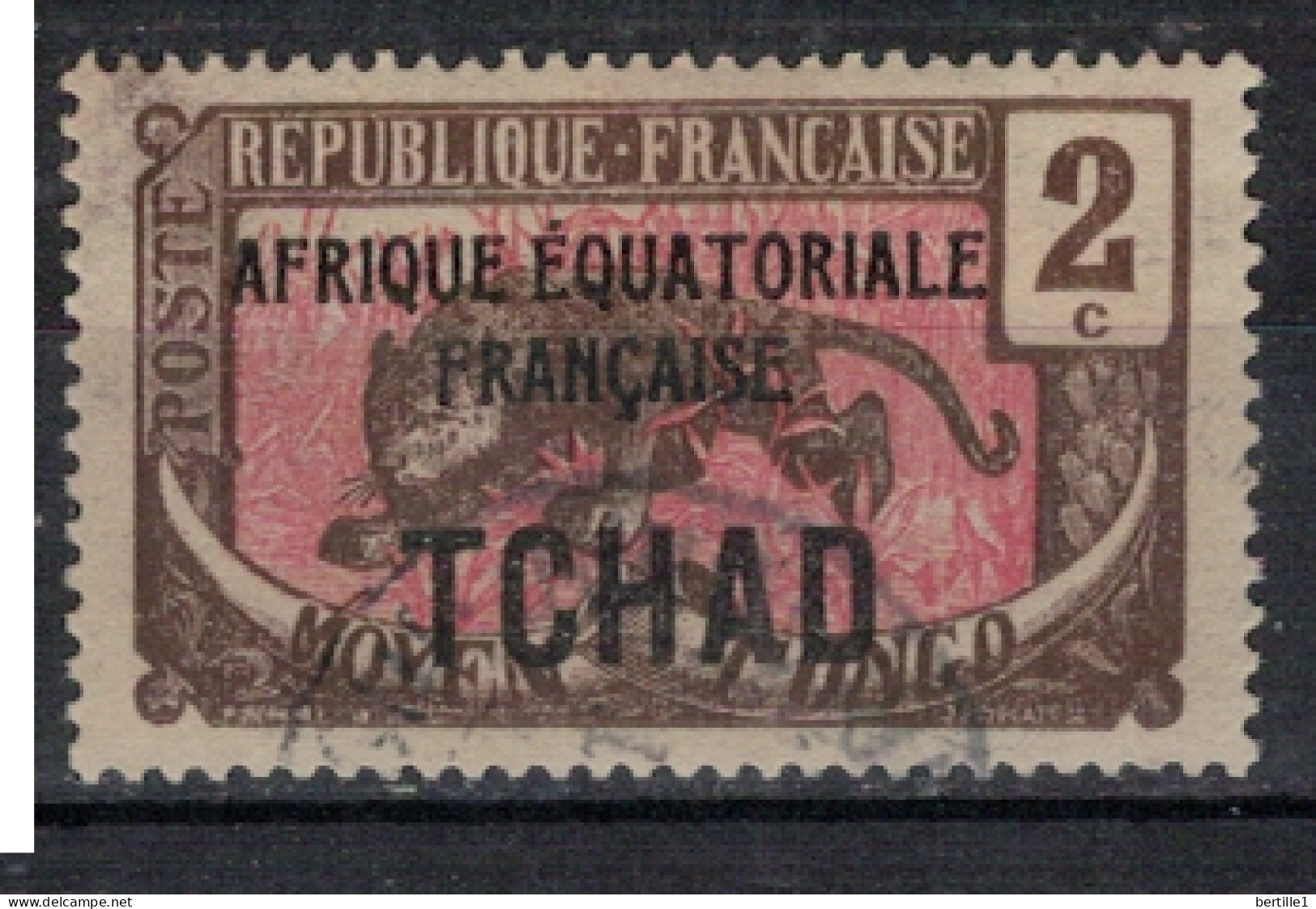 TCHAD              N°  YVERT   2 ( 2 ) OBLITERE    ( OB 11/ 25 ) - Used Stamps