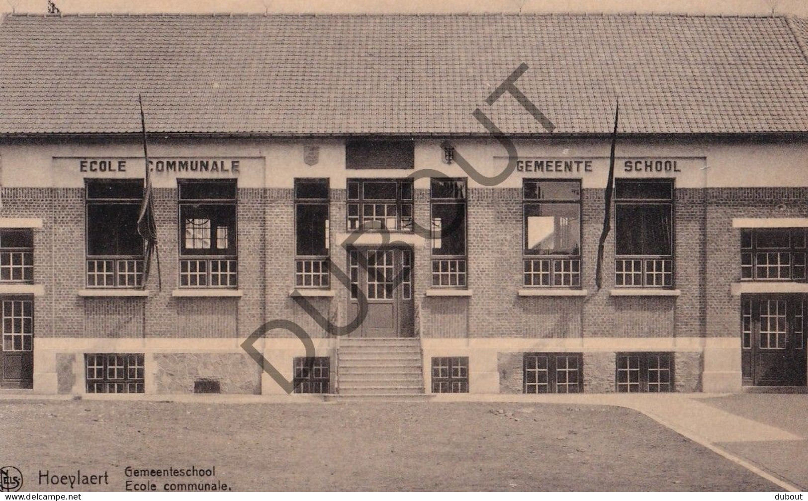 Postkaart/Carte Postale - Hoeilaart - Gemeenteschool  (C4570) - Hoeilaart