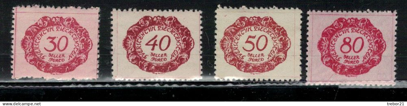 LIECHTENSTEIN - N° Yvert 25/30+32/35/40/42+T1/9 - Cote 13,80 € - Collections