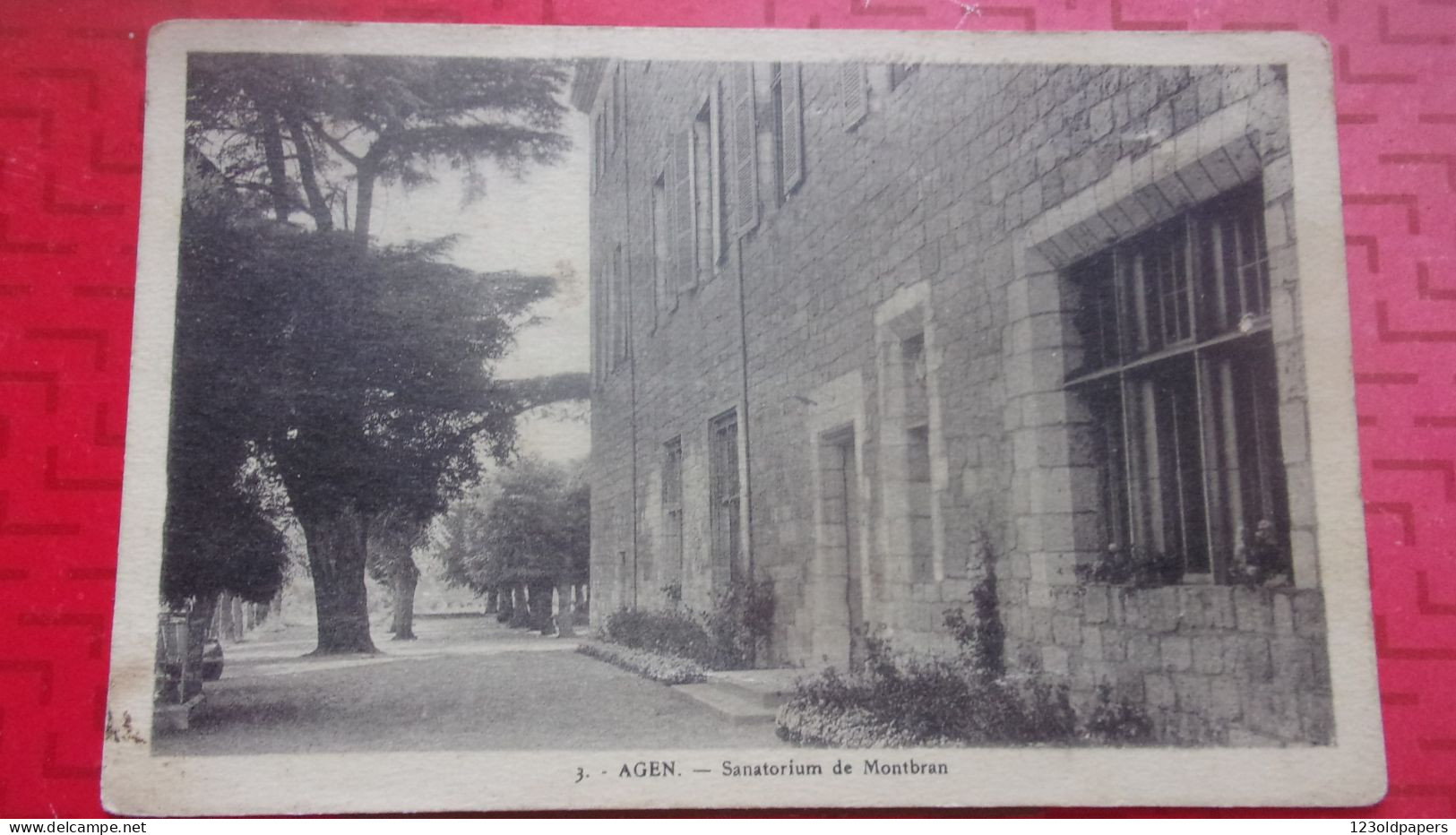 47  AGEN 1933 SANATORIUM DE MONTBRAN - Agen