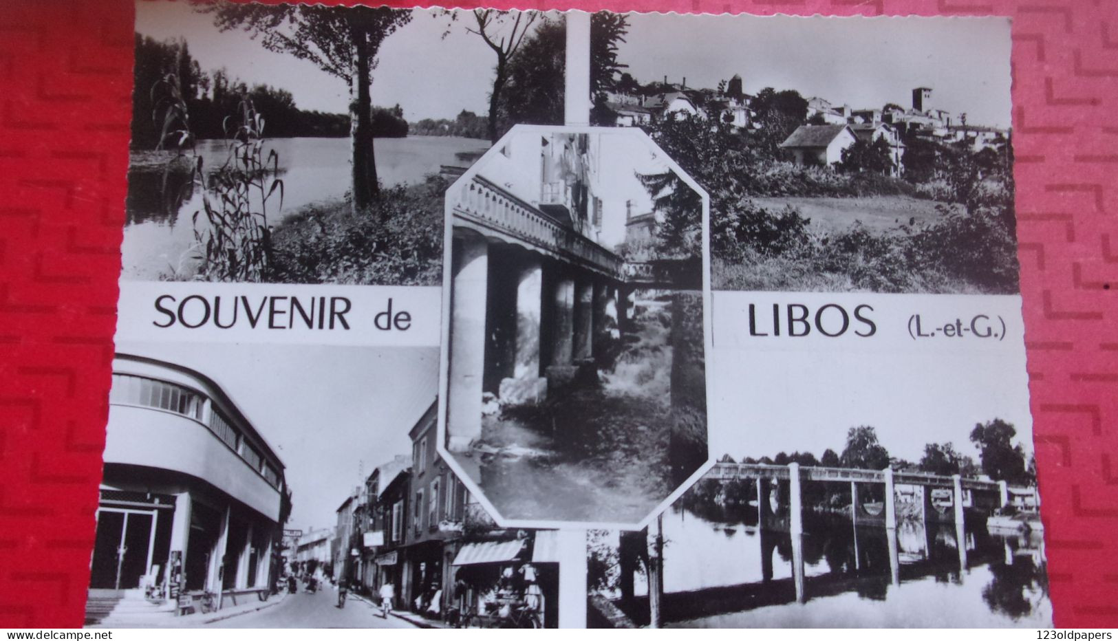 47  LIBOS SOUVENIR MULTIVUES  1960 - Libos