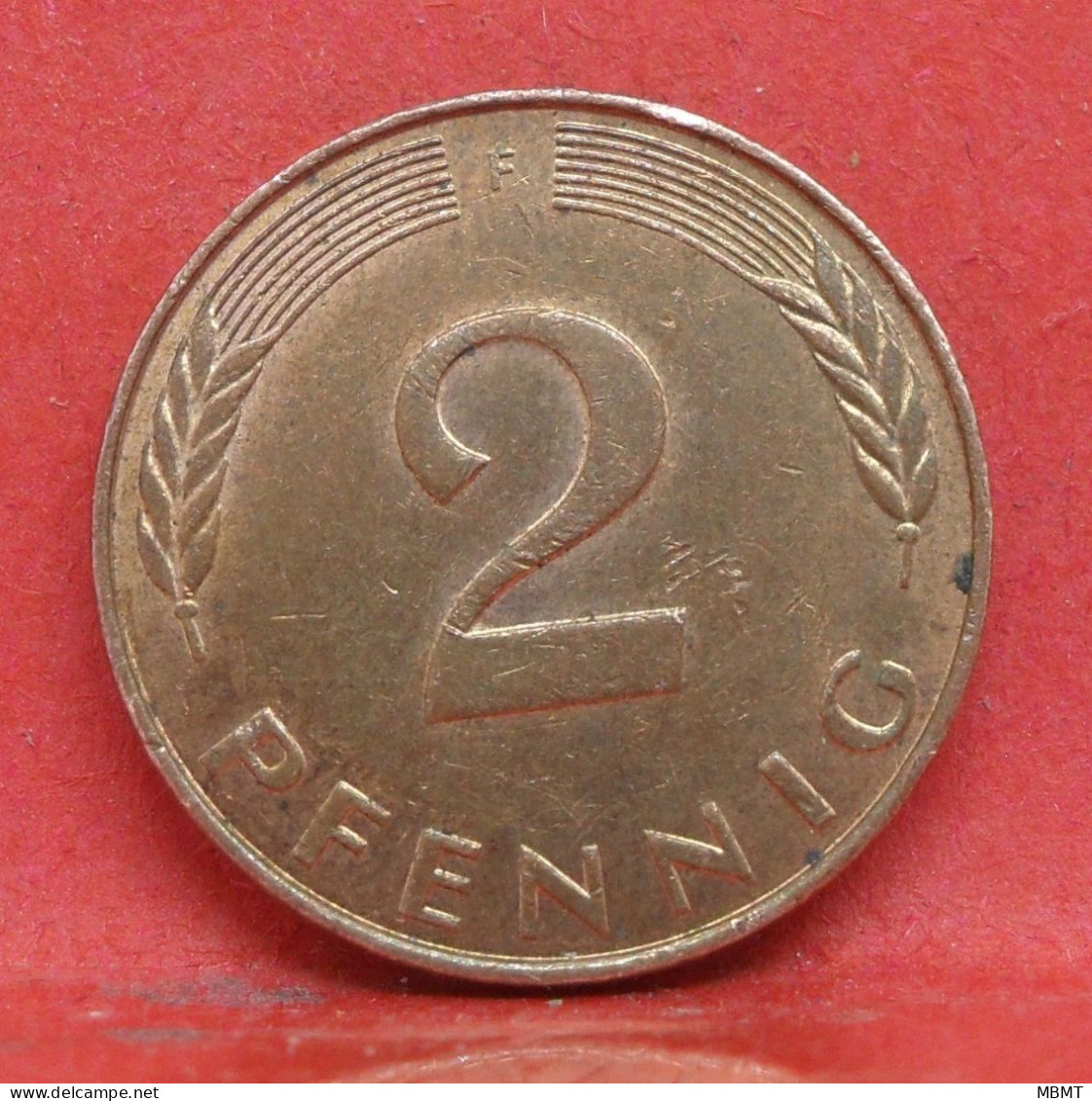 2 Pfennig 1989 F - TTB  - Pièce Monnaie Allemagne - Article N°1415 - 2 Pfennig