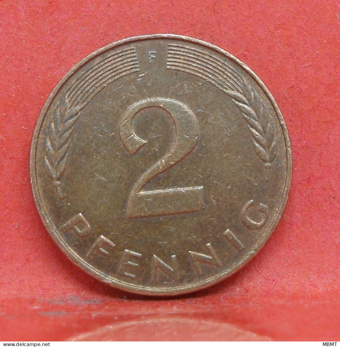 2 Pfennig 1990 F - TTB  - Pièce Monnaie Allemagne - Article N°1419 - 2 Pfennig