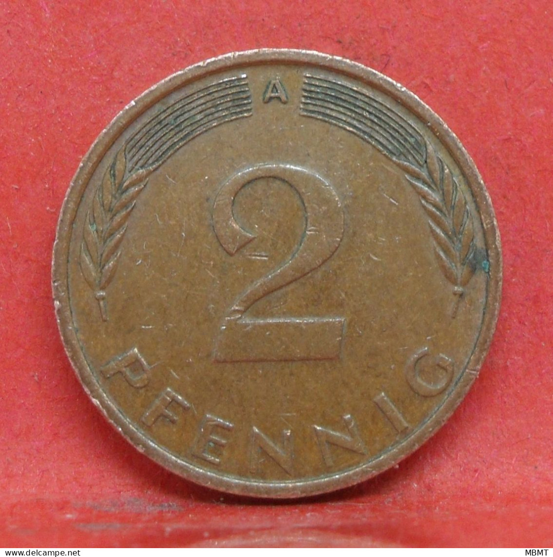 2 Pfennig 1991 A - TTB  - Pièce Monnaie Allemagne - Article N°1422 - 2 Pfennig