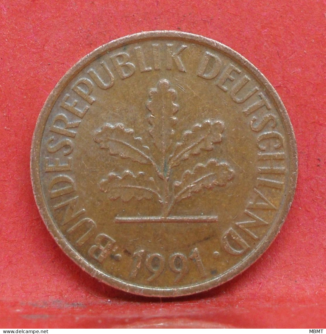 2 Pfennig 1991 A - TTB  - Pièce Monnaie Allemagne - Article N°1422 - 2 Pfennig