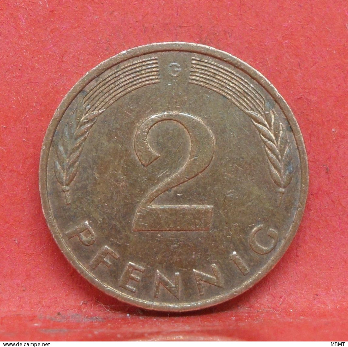 2 Pfennig 1994 G - TTB  - Pièce Monnaie Allemagne - Article N°1432 - 2 Pfennig