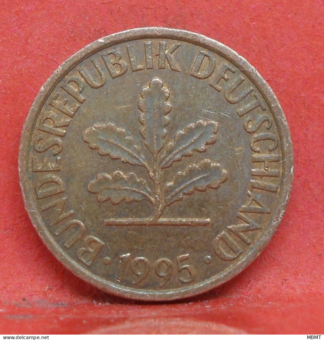 2 Pfennig 1995 G - TTB - Pièce Monnaie Allemagne - Article N°1438 - 2 Pfennig