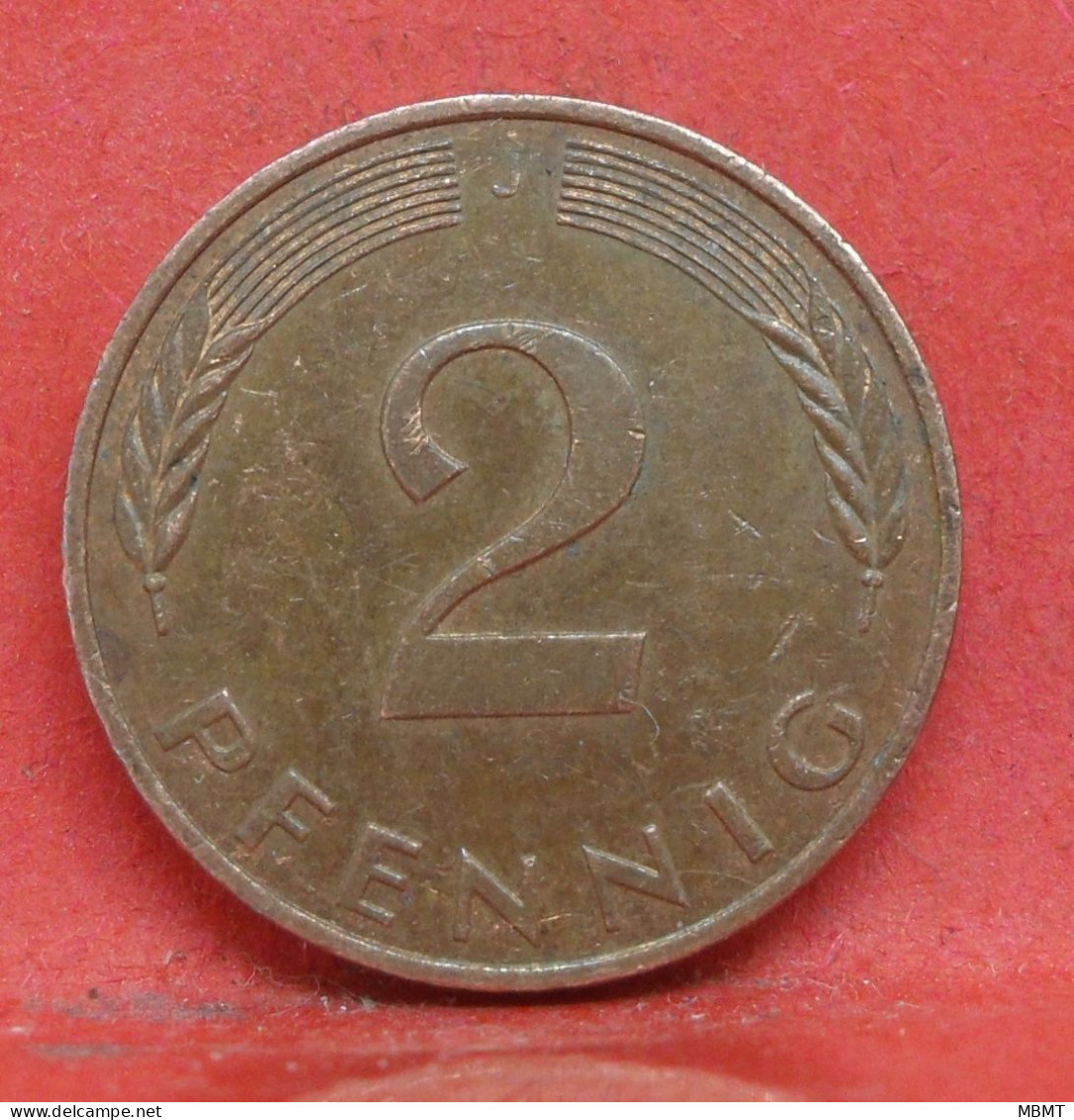 2 Pfennig 1995 J - TTB - Pièce Monnaie Allemagne - Article N°1439 - 2 Pfennig