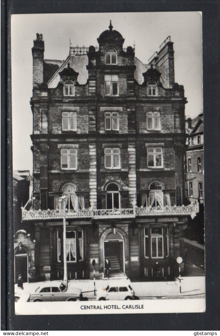 Central Hotel Carlisle Circa 1950s/60s Unposted RP Card As Scanned Post Free Within UK - Carlisle