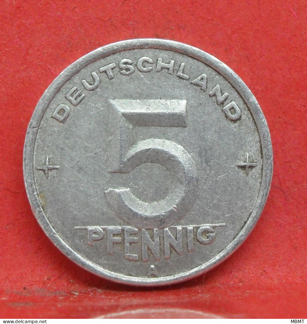 5 Pfennig 1949 A - TB - Pièce Monnaie Allemagne - Article N°1450 - 5 Pfennig