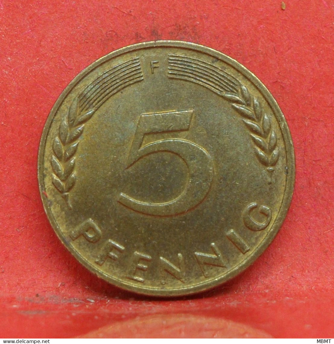 5 Pfennig 1966 F - TTB - Pièce Monnaie Allemagne - Article N°1455 - 5 Pfennig