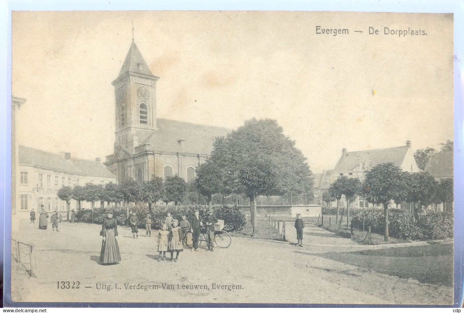 Cpa Evergem   1915 - Evergem