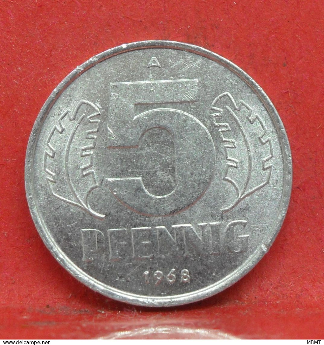 5 Pfennig 1968 A - SUP - Pièce Monnaie Allemagne - Article N°1463 - 5 Pfennig