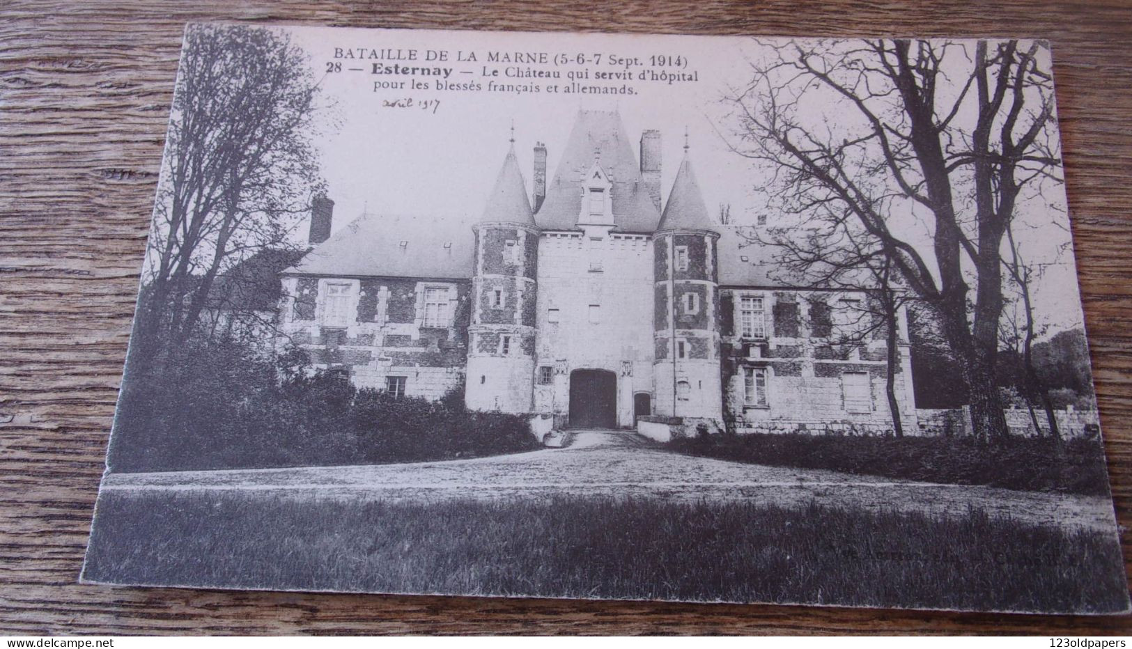 51  MARNE  ESTERNAY CHATEAU HOPITAL - Esternay