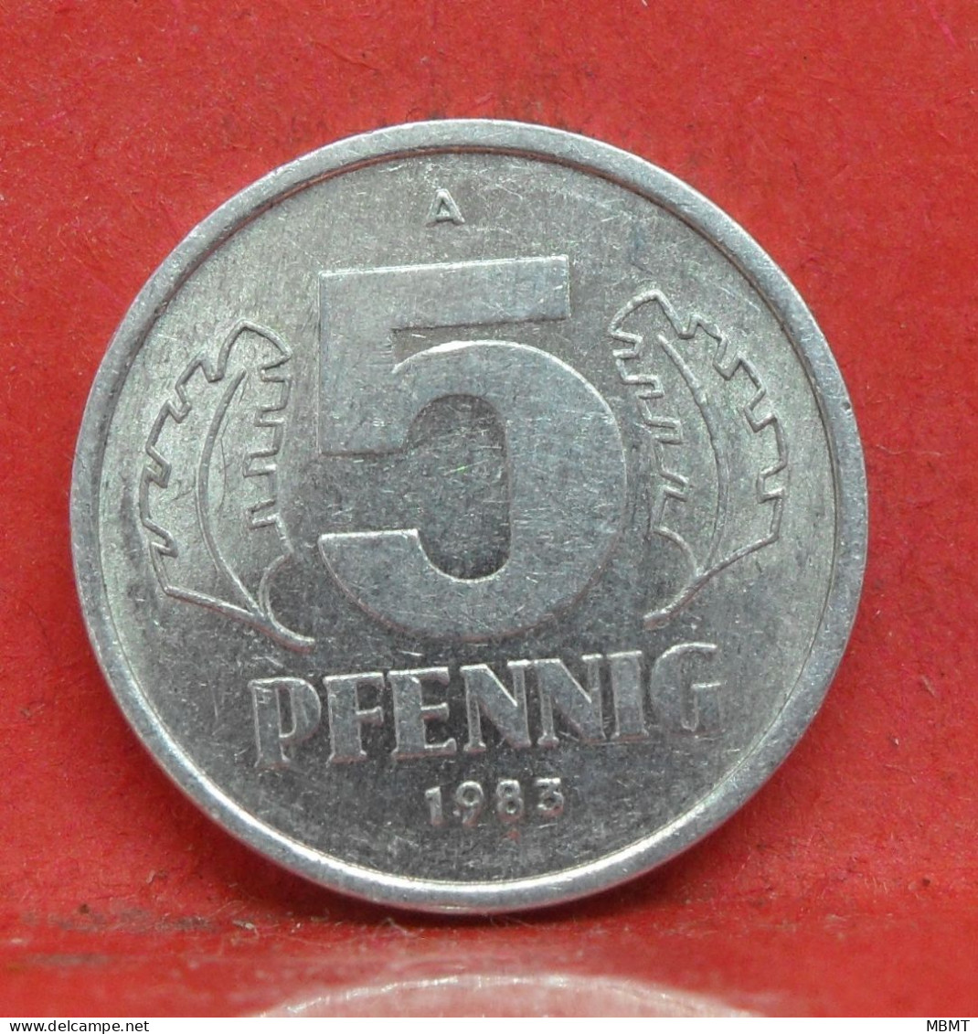 5 Pfennig 1983 A - SUP - Pièce Monnaie Allemagne - Article N°1469 - 5 Pfennig