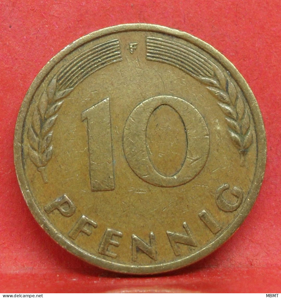 10 Pfennig 1950 F - TTB - Pièce Monnaie Allemagne - Article N°1485 - 10 Pfennig