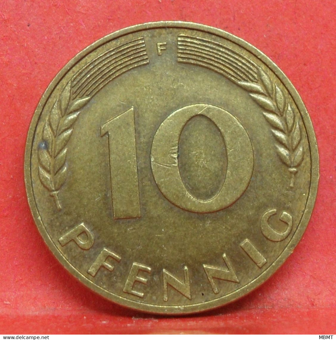 10 Pfennig 1950 F - SUP - Pièce Monnaie Allemagne - Article N°1486 - 10 Pfennig